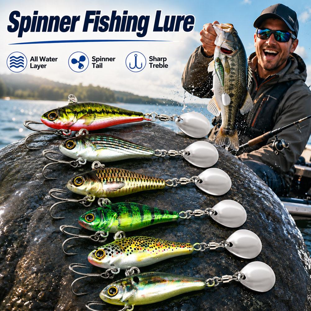 Fishing Equipment And Gear - Umpan Pancing Spinner 28g VIB Hard