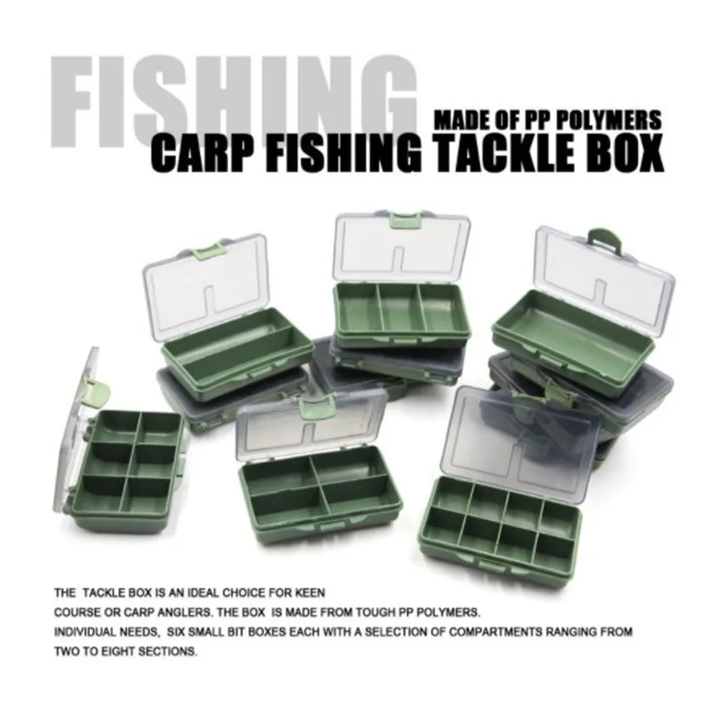 Fishing Equipment Storage - Kotak Penyimpanan Terpisah 4/8 Grid, Kotak