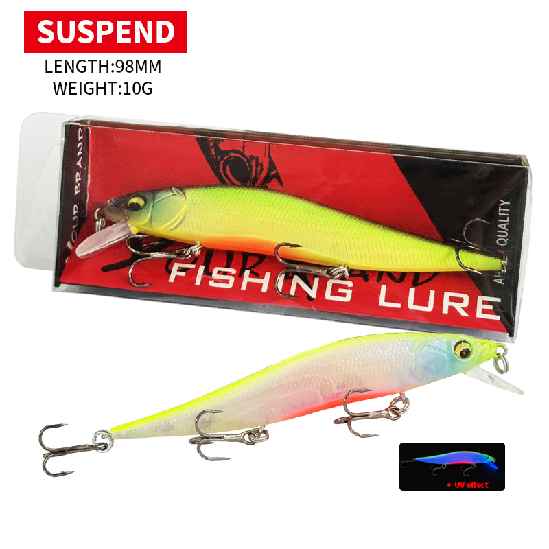 Fishing Equipment And Gear - Umpan Jerkbait Minnow Suspending 98MM 10G