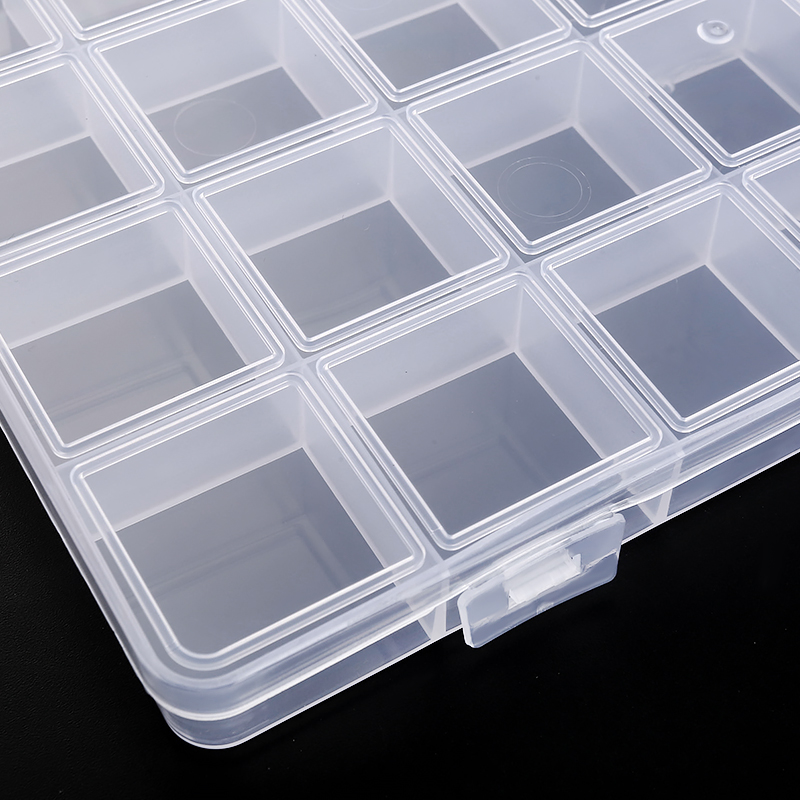 Fishing Equipment Storage - Kotak penyimpanan manik plastik bening dengan