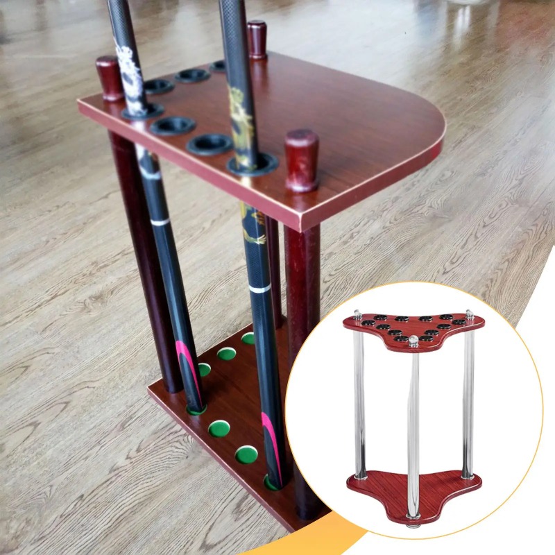 Rak Tongkat Biliar Vertikal 12 - Fishing Equipment Gifts ulasan dan harga