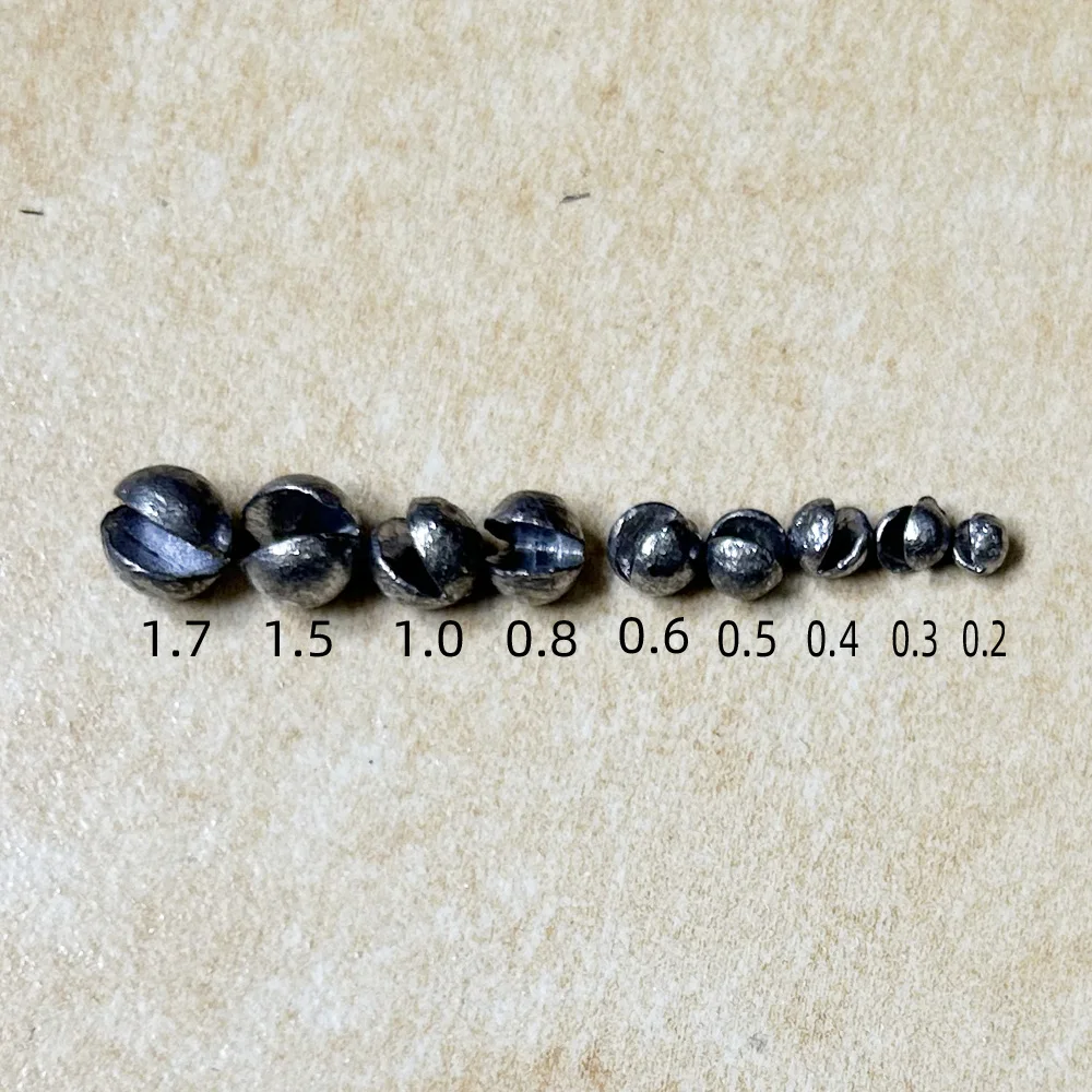 100 buah bulat Split Shot mema - Fishing Equipment Tools ulasan dan harga