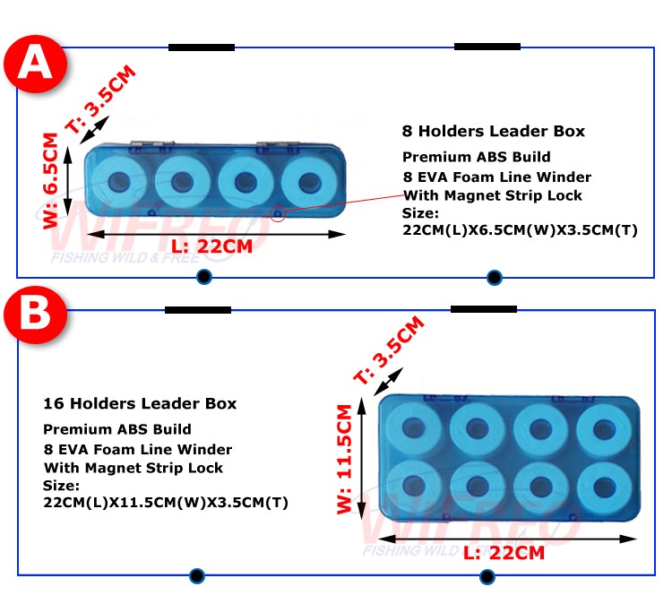 Kotak Alat Pancing ABS dengan  - Snell Fishing Rig ulasan dan harga