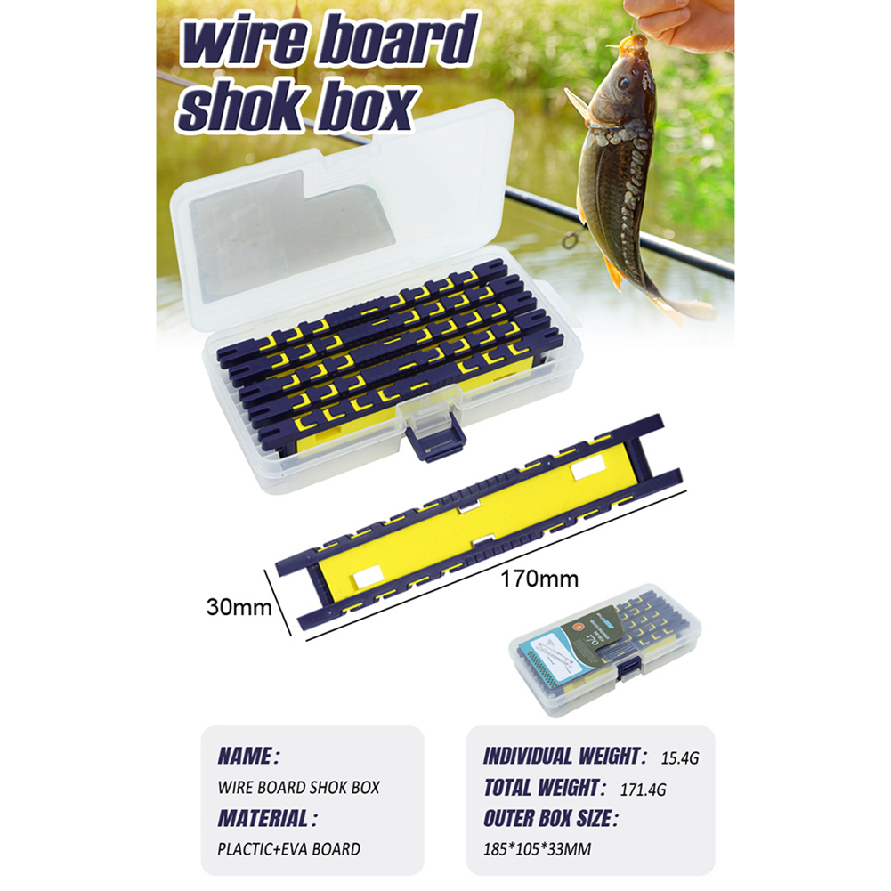 5Pcs/Box Papan Penggulung Tali - Snell Fishing Rig ulasan dan harga