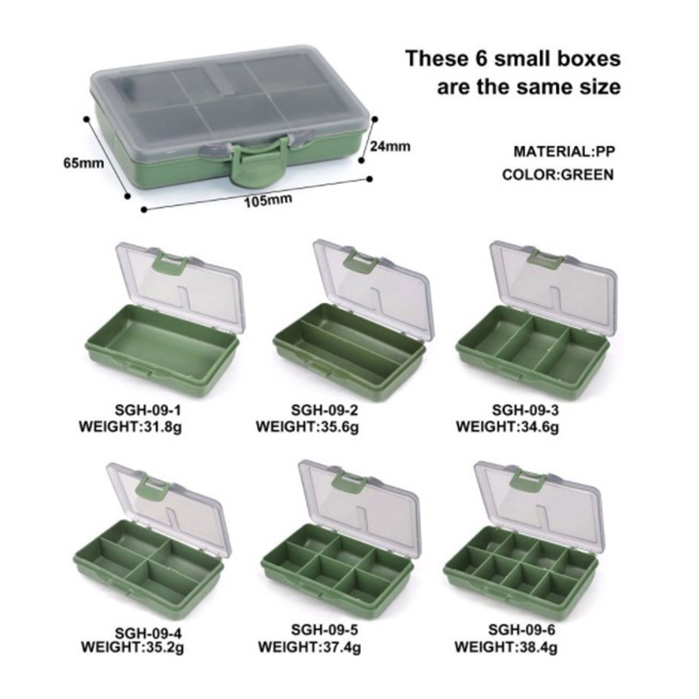 Kotak Penyimpanan Terpisah 4/8 - Fishing Equipment Storage ulasan dan harga
