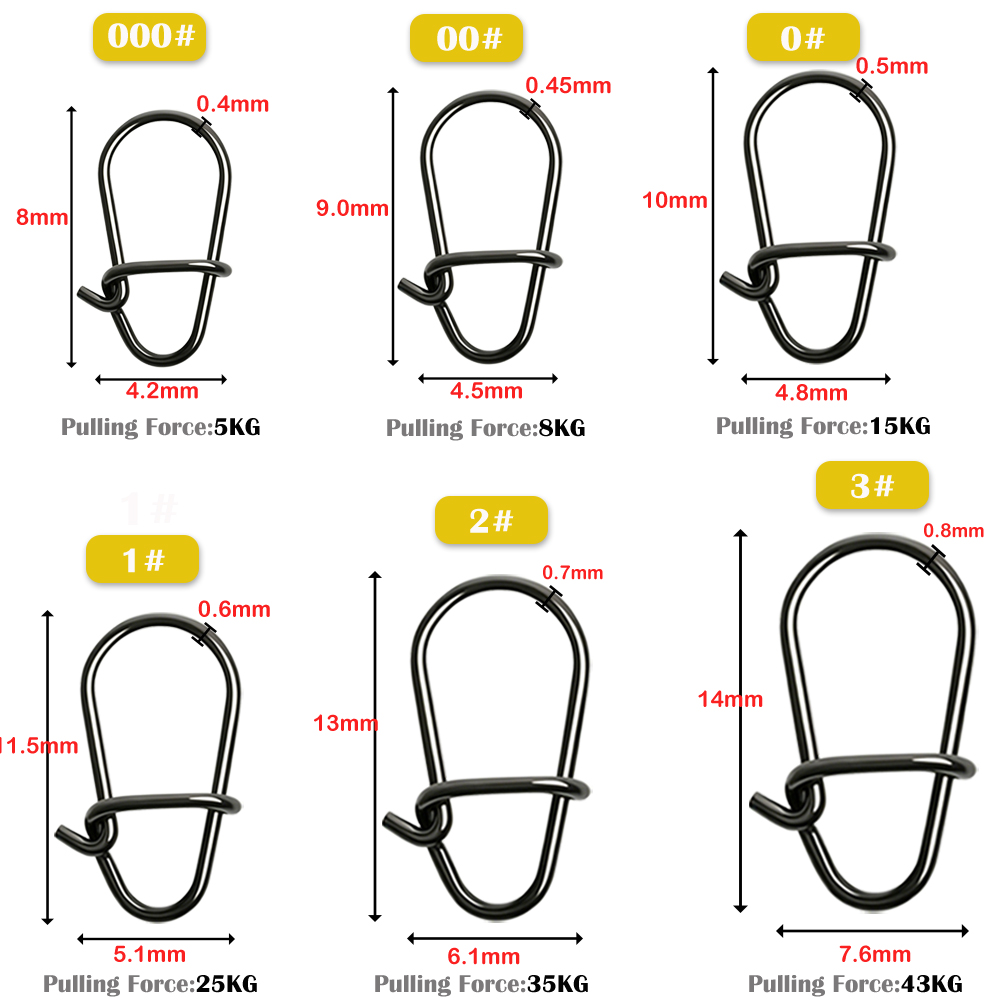 GOBAIT 100Pcs Konektor Putar B - Fishing Quest ulasan dan harga