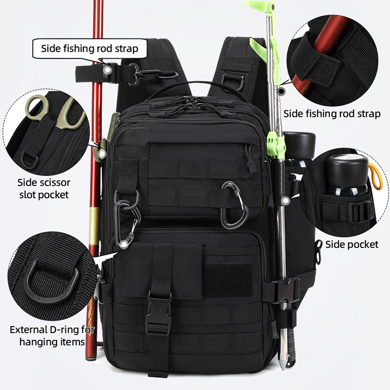 Tas Ransel Taktis Camping Trav - Fishing Equipment And Gear ulasan dan harga