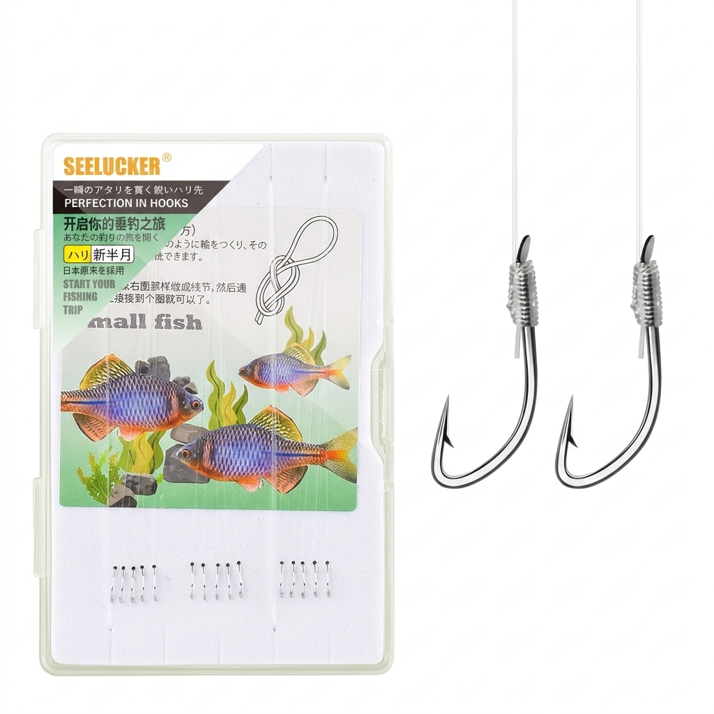 15 Buah Kail Pancing Mikro Pra - Snell Fishing Rig ulasan dan harga